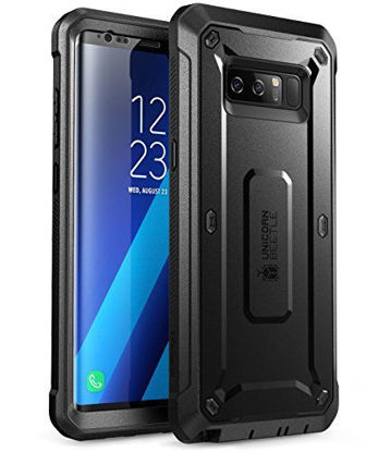 Picture of SUPCASE Unicorn Beetle Shield Series Case Designed for Galaxy Note 8, with Built-in Screen Protector Full-Body Rugged Holster Case for Galaxy Note 8 (2017 Release) (Black)
