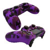 Picture of Hikfly Silicone Gel Controller Cover Skin Protector Compatible for PS4/PS4 Slim/PS4 Pro Controller (1 x Controller Cover with 8 x FPS Pro Thumb Grip Caps)(Purple)