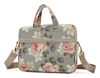 Picture of kayond White Rose Patten water resistant Laptop Shoulder Messenger Bag Case Sleeve for 15 Inch 15.6 Inch Laptop,Laptop Briefcase