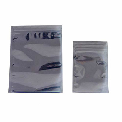 Picture of 50Pcs Premium Antistatic Resealable Bag, Anti Static Bag for SSD HDD and Other Electronic Devices (Assorted Sizes)