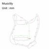 Picture of Musiclily 10 Hole Jazz Bass J Bass Pickguard Scratch Plate for 4 String Fender USA/Mexican Made Standard Jazz Bass, 4Ply Vintage Tortoise