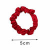 Picture of 12Pcs Satin Elastic Hair Bands, Comfortable Silk Hair Scrunchies Skinny Hair Ties Ropes Elastics Ponytail Holders for Women Girls Hair Accessories