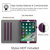 Picture of Fintie Case for iPad 9.7 2018 2017 / iPad Air 2 / iPad Air 1 - [Corner Protection] Multi-Angle Viewing Folio Cover w/Pocket, Auto Wake/Sleep for iPad 6th / 5th Generation, Purple
