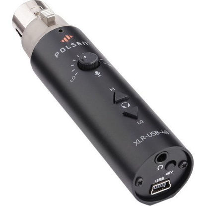 Picture of Polsen XLR-USB-48 - XLR to USB Audio Interface