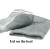 Picture of Makhry 2 Pairs Moisturizing Silicone Gel Heel Socks for Dry Hard Cracked Skin Open Toe Comfy Recovery Socks Day Night Care
