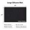 Picture of Silicone Mats for Countertop - 32"x 24"x0.07"  Extra Large Multipurpose Mat  Counter Table Protector  Desk Saver Pad  Placemat Nonstick Nonskid Heat-Resistant Kitchen Pad  Purple