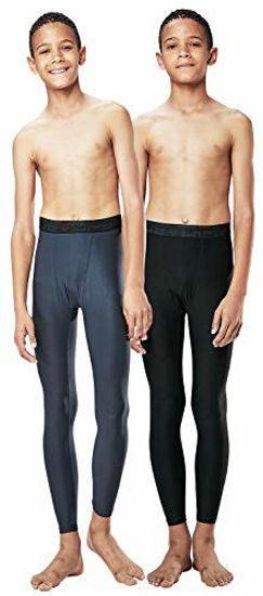 GetUSCart- DEVOPS 2 Pack Men's Compression Pants Athletic Leggings