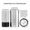 Picture of BrÃ¼Mate HOPSULATOR TRÃ­O 3-in-1 Stainless Steel Insulated Can Cooler  Works With 12 Oz  16 Oz Cans And As A Pint Glass (Matte Clay)