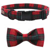 Picture of Lionet Paws Dog and Cat Collar with Bowtie Soft and Comfortable Adjustable Collar