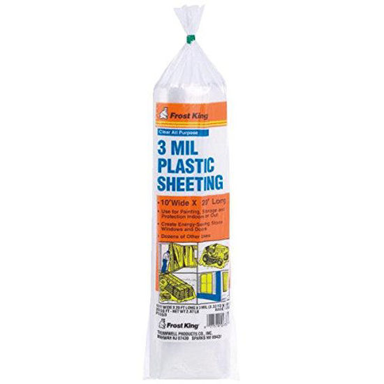Frost King P1525 Polyethylene Sheeting, 15' X 25' X 4 Mil., Clear - Walmart Supplies