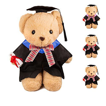 Picture of Graduation Gift 2021 Graduation Bear 10 inch Graduation Plush Stuffed Animal Bear (Happy Graduation)