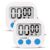 Picture of 12 Pack Small Digital Kitchen Timer Magnetic Back and ON/Off Switch Minute Second Count Up Countdown