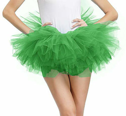 Picture of Tulle Tutus for Women Layered Tutu Skirt Adult Teens Classic Bubble Puffy Skirt Halloween Costume
