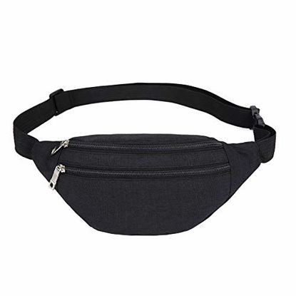 Picture of YUNGHE Fanny Pack for Men & Women - Waterproof Waist Bag Pack with Adjustable Strap for Travel Sports Running.