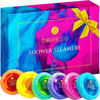 Picture of Bellisso Aromatherapy Shower Steamers  Set of 6 Scent Tablets - Essential Oil Fizzies Bath Bombs Self Care Kit for Women - Relaxing Stress Relief Gifts
