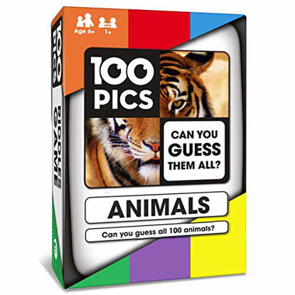 Picture of 100 PICS Jokes Travel Game - Family Brain Teasers | Pocket Puzzles for Kids and Adults