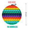 Picture of Push Pop Fidget Toy  Big Size Bubble Fidget Toys  Large Push Pop Bubble Sensory Toy  200mm Anxiety Pressure Relieving Toys for Special Needs Children Anxiety Adults (Round)