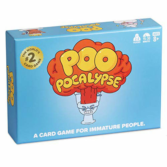 Picture of Poo Pocalypse Card Game - The Hilarious Family Party Game for Kids & Adults. [Perfect for Family Game Night]
