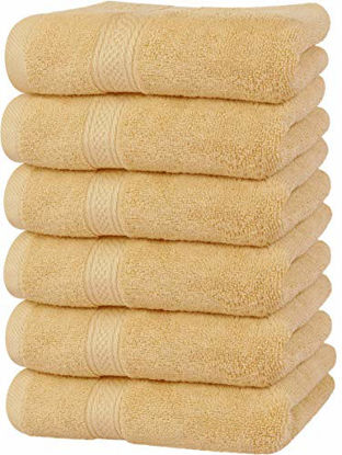 Picture of Utopia Towels Premium Burgundy Hand Towels - 100% Combed Ring Spun Cotton  Ultra Soft and Highly Absorbent  600 GSM Extra Large Hand Towels 16 x 28 inches  Hotel & Spa Quality Hand Towels (6-Pack)