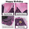 Picture of PAKBOOM Happy 51st Birthday Banner Backdrop - 51 Birthday Party Decorations Supplies for Women - Pink Purple Gold 4 x 6ft