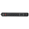 Picture of Tripp Lite 6 Outlet Surge Protector Power Strip 6ft Cord 990 Joules Dual USB Charging & INSURANCE (TLP606USBB)