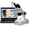 Picture of AmScope SE306R-AZ-E1 Digital Forward-Mounted Binocular Stereo Microscope  WF10x and WF20x Eyepieces
