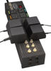 Picture of Tripp Lite Isobar 10 Outlet Audio/Video Surge Protector Tel/Modem/Coax/Network 8ft Cord Right Angle Plug  & $500 000 Insurance (HT10DBS) Black