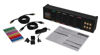 Picture of Tripp Lite Isobar 10 Outlet Audio/Video Surge Protector Tel/Modem/Coax/Network 8ft Cord Right Angle Plug  & $500 000 Insurance (HT10DBS) Black