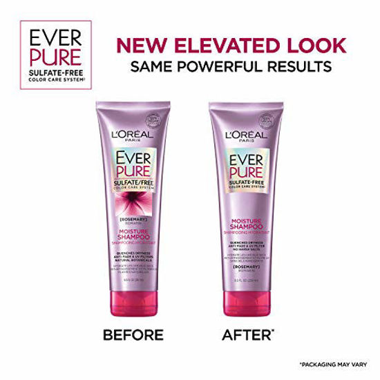 GetUSCart L'Oreal Paris EverPure Moisture Sulfate Free Shampoo for
