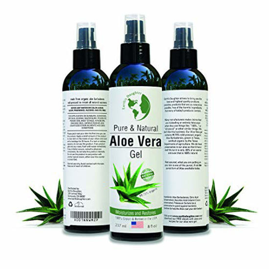 GetUSCart Organic Aloe Vera Gel from 100 Pure and Natural Cold