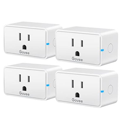 Govee Smart WiFi Outdoor Plug, Weatherproof 15A Outdoor Smart Outlet Bundle  with WiFi Bluetooth Outlets 4 Pack, App Control, Supports Alexa and Google  Assistant, 2.4 GHz Network only