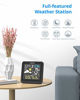 Picture of Govee Weather Station Wireless, Color LCD Display, Weather Forecast with Outdoor Sensor, Digital Temperature and Humidity Gauge with Alarm Clock, Backlight,Moon Phase, Snooze Mode