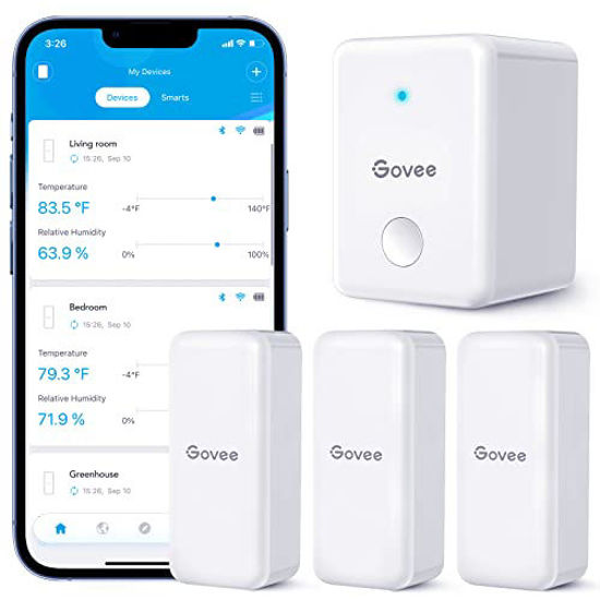 GetUSCart- Govee WiFi Temperature Humidity Monitor, Wireless