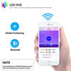 Picture of Ws2811 Controller, SP110e Addressable LED Bluetooth Ws2812b Controller 5V-24V, iOS/Android App Wireless Remote Control, Pixel Light Controller for WS2812 SK6812 SK6812RGBW Dream Color RGB Strip Lights