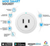 Picture of Smart Plug ESICOO - Plug A Certified Compatible with Alexa, Echo & Google Home - Only WiFi 2.4G