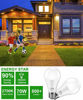 Picture of Govee Dusk to Dawn Light Bulb, 9W (70 Watt Equivalent) 800lm Smart Sensor LED Light Bulb, E26/E27 Automatic On/Off, Indoor/Outdoor Lighting Bulb for Porch Hallway Garage (Warm White, 2 Packs)