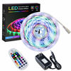 Picture of SPARKE RGBIC Led Strip Lights, 16.4ft/5m LED Tape Light, 150 Pixels RGB 5050 Waterproof Strip with RF Remote and Power Supply, Chasing Effect for Home Interior Parties