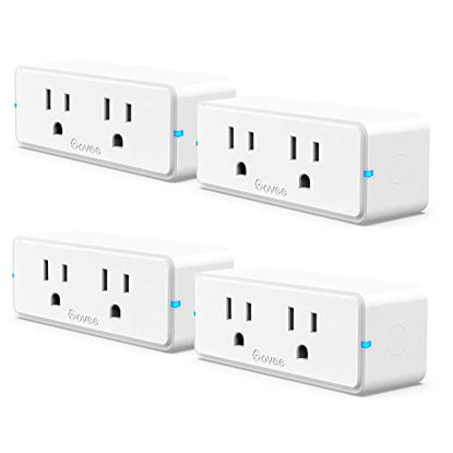 Govee Smart Plug 15A, WiFi Bluetooth Outlet 1 Pack Work with Alexa and  Google Assistant, WiFi Plugs with Multiple Timers, Govee Home APP Group  Control