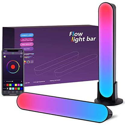 Picture of ZUUKOO LIGHT Smart LED Light Bar, RGB Smart LED Lamp with 19 Dynamic Modes and Music Sync Modes, TV LED Backlight, Mood Lighting, Ambient Lighting for Gaming, Movies, PC, TV, Room Decoration