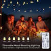 Picture of Govee 48FT Indoor String Lights, Shatterproof Remote Patio Lights with 15 Dimmable Warm Yellow LED Bulbs, Outdoor Waterproof Outdoor LED Lights for Deck, Backyard, Gazebo, Christmas Decoration