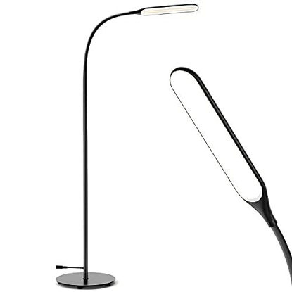 Picture of Govee Led Floor Lamp, Standing Lamp with 4 Color Temperatures Brightness Levels, Dimmable Modern Reading Lamp with Adjustable Gooseneck, for Reading, Living Room, Bedroom, Piano, Painting