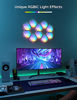 Picture of Govee Glide Hexa Light Panels, RGBIC Hexagon Lights, Wi-Fi Wall Lights, DIY Design, Music Sync, App Control, Works with Alexa & Google Assistant, for Gaming, Streaming, and Decor, 10 LED Panels