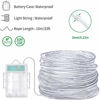 Picture of Govee Indoor Christmas Decor Rope Lights with Remote Control, 33 Ft Led Rope Lights Warmwhite Waterproof 8 Modes Timer Battery Operated Outdoor String Lights for Wedding Party Landscape Lighting