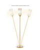 Picture of Yomony Lyra Floor Lamp - Galaxy Collection - Cage Shade Golden Lamp
