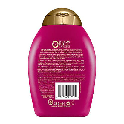 Picture of Organix Anti-Breakage Keratin Oil Shampoo, 385ml