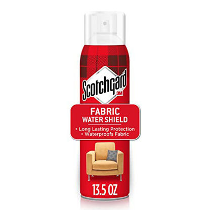 Picture of Scotchgard Fabric Water Shield, 13.5 Ounces, Repels Water, Ideal for Couches, Pillows, Furniture, Shoes and More, Long Lasting Protection