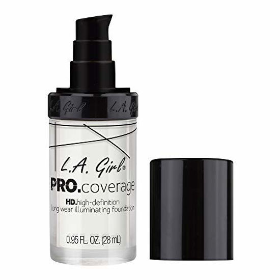 Picture of L.A. Girl Pro Coverage Liquid Foundation, White, 0.95 Fl Oz
