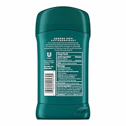 Picture of Degree Men Antiperspirant Deodorant Stick Cool Comfort 48 Hour Protection Non Irritating 2.7 oz