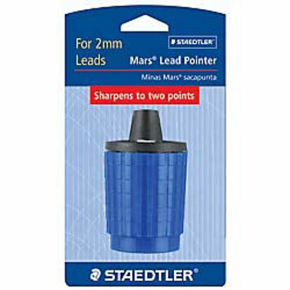 Picture of Staedtler 502 BK A6 Mars Rotary Action Lead Pointer and Tub for 2mm Leads, 502BKA6,Blue