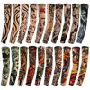 Picture of HOVEOX 20pcs Temporary Tattoo Arm Sleeves Arts Fake Slip on Arm Sunscreen Sleeves Body Art Stockings Protector -Designs Tribal, Tiger, Dragon, Skull, and Etc Unisex Stretchable Cosplay Accessories